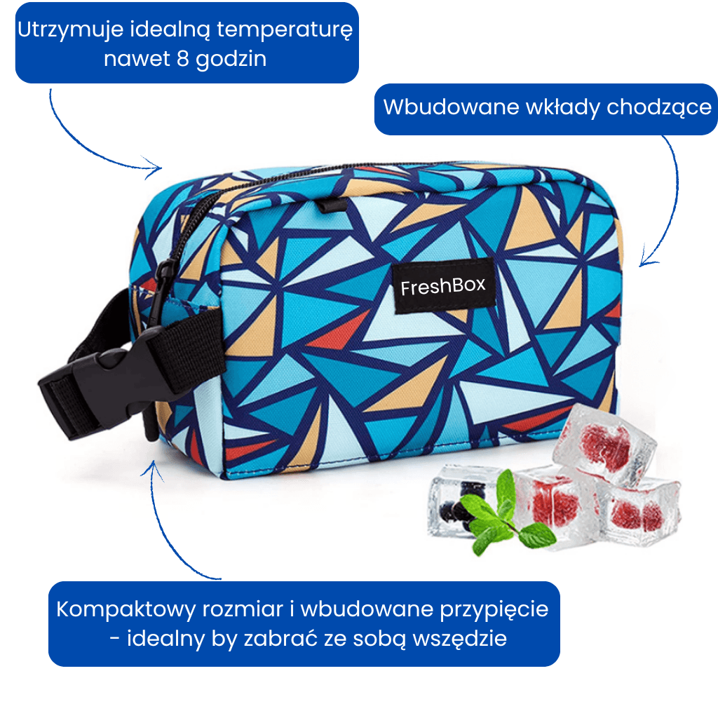 Merizo FreshBox - torba chłodząca z wkładami